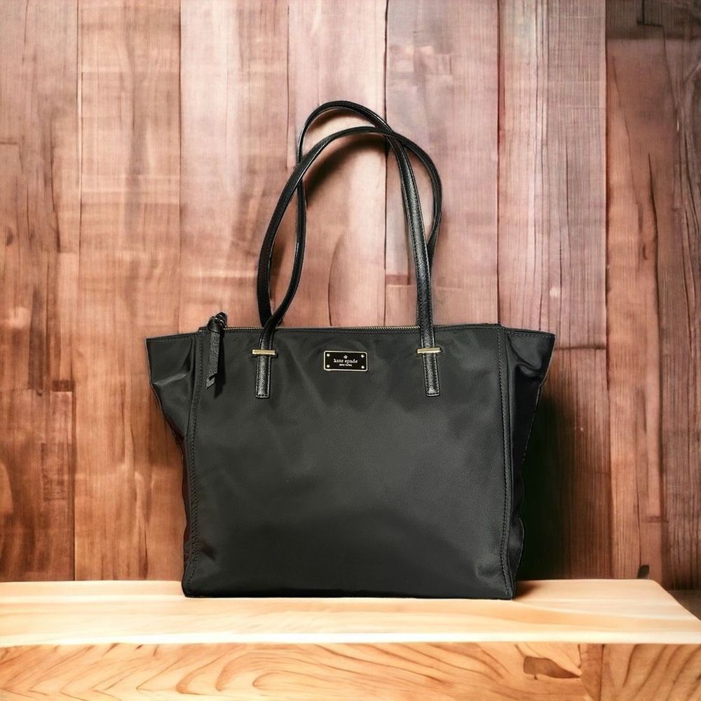 Kate Spade| Wilson Road Tayla| Black Nylon Tote